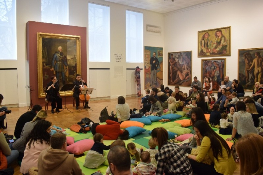 Koncert za bebe i roditelje u Galeriji Matice srpske